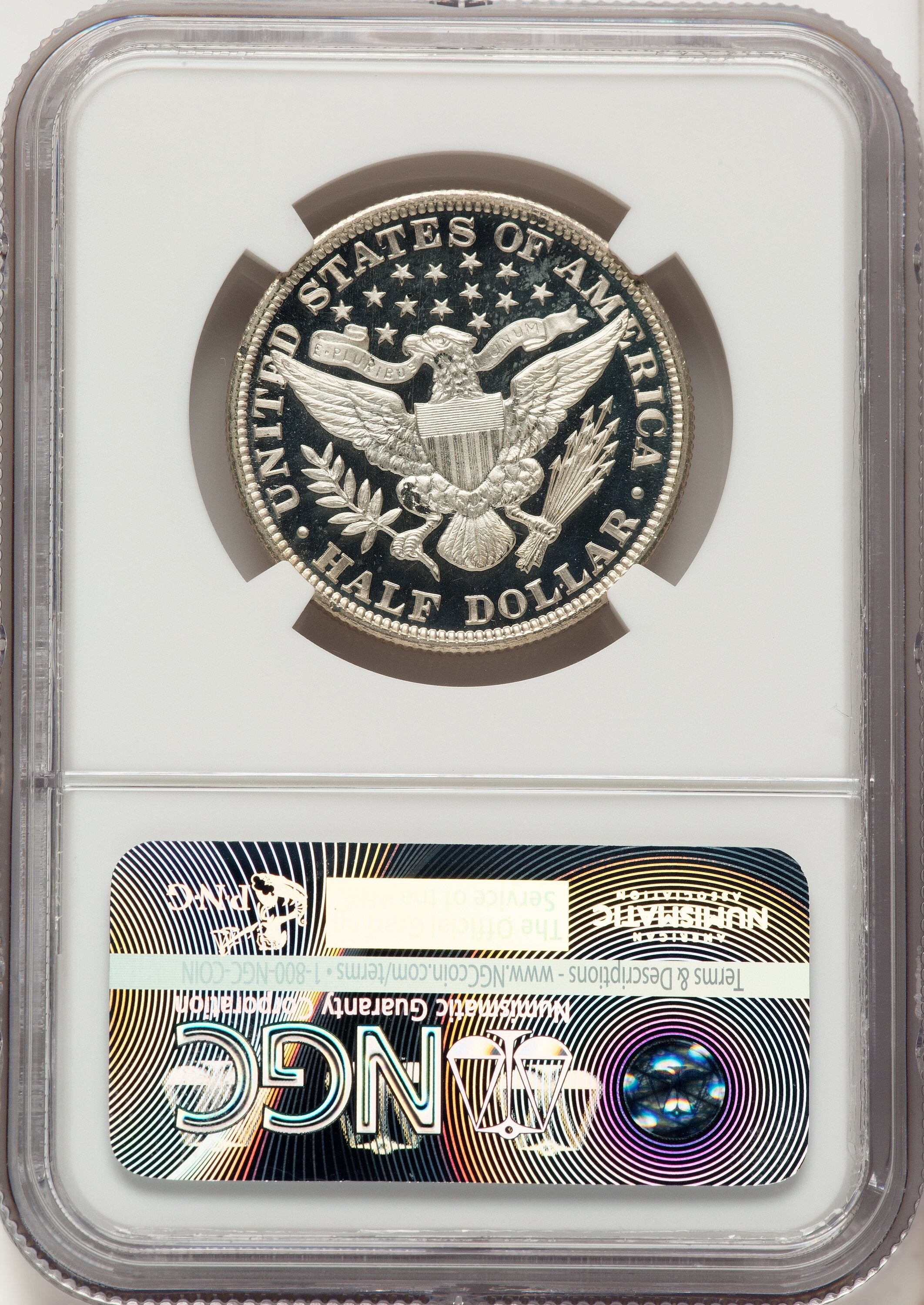 1900 50C CA Proof Barber Half Dollar NGC PR68