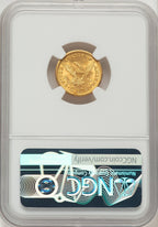 1903 $2.50 CAC Liberty Quarter Eagle NGC MS66+