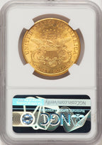 1897 $20 Liberty Double Eagle NGC MS65