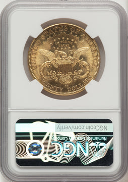 1893-CC $20 Liberty Double Eagle NGC MS62