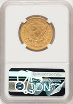 1866 $10 Liberty Eagle NGC AU58