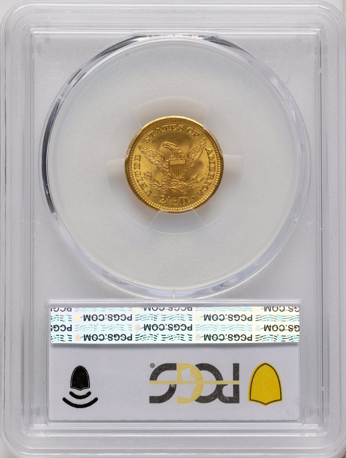 1903 $2.50 CAC Liberty Quarter Eagle PCGS MS67+