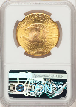 1928 $20 Saint-Gaudens Double Eagle NGC MS66+