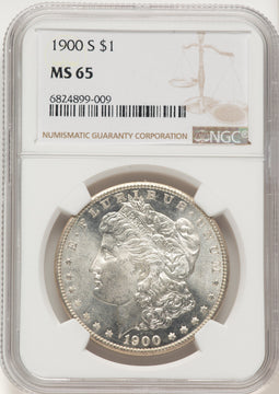 1900-S Morgan Dollar NGC MS65