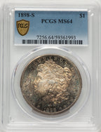 1898-S Morgan Dollar PCGS MS64