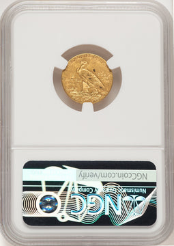 1910 $2.50 Indian Quarter Eagle NGC MS62 (784675012)