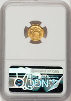 1922 G$1 Grant No Star Commemorative Gold NGC MS66
