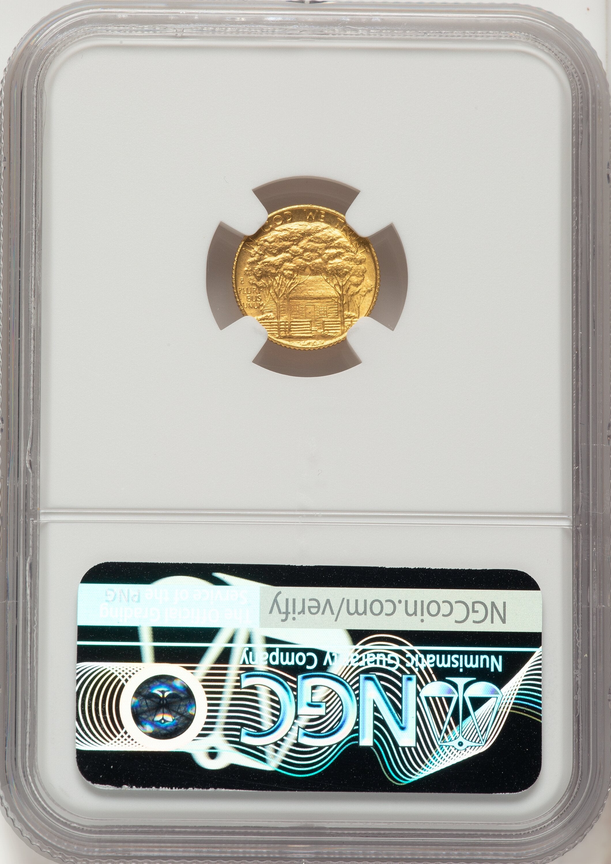1922 G$1 Grant No Star Commemorative Gold NGC MS66