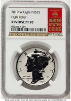 2019-W Palladium Eagle 1 oz REV Red Book NGC PF70