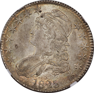 1825 50C O-116 Bust Half Dollar NGC MS64