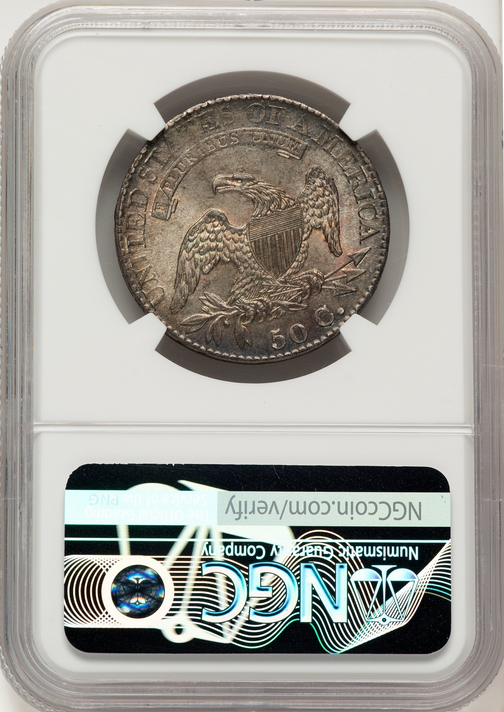 1825 50C O-116 Bust Half Dollar NGC MS64