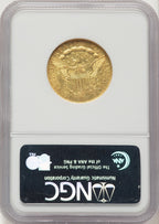 1798 $5 Lg Eagle Lg 8 13 Star Rev Early Half Eagle NGC MS61