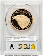 2023-W Proof Gold Eagle 1 oz Blue Gradient PCGS PR70