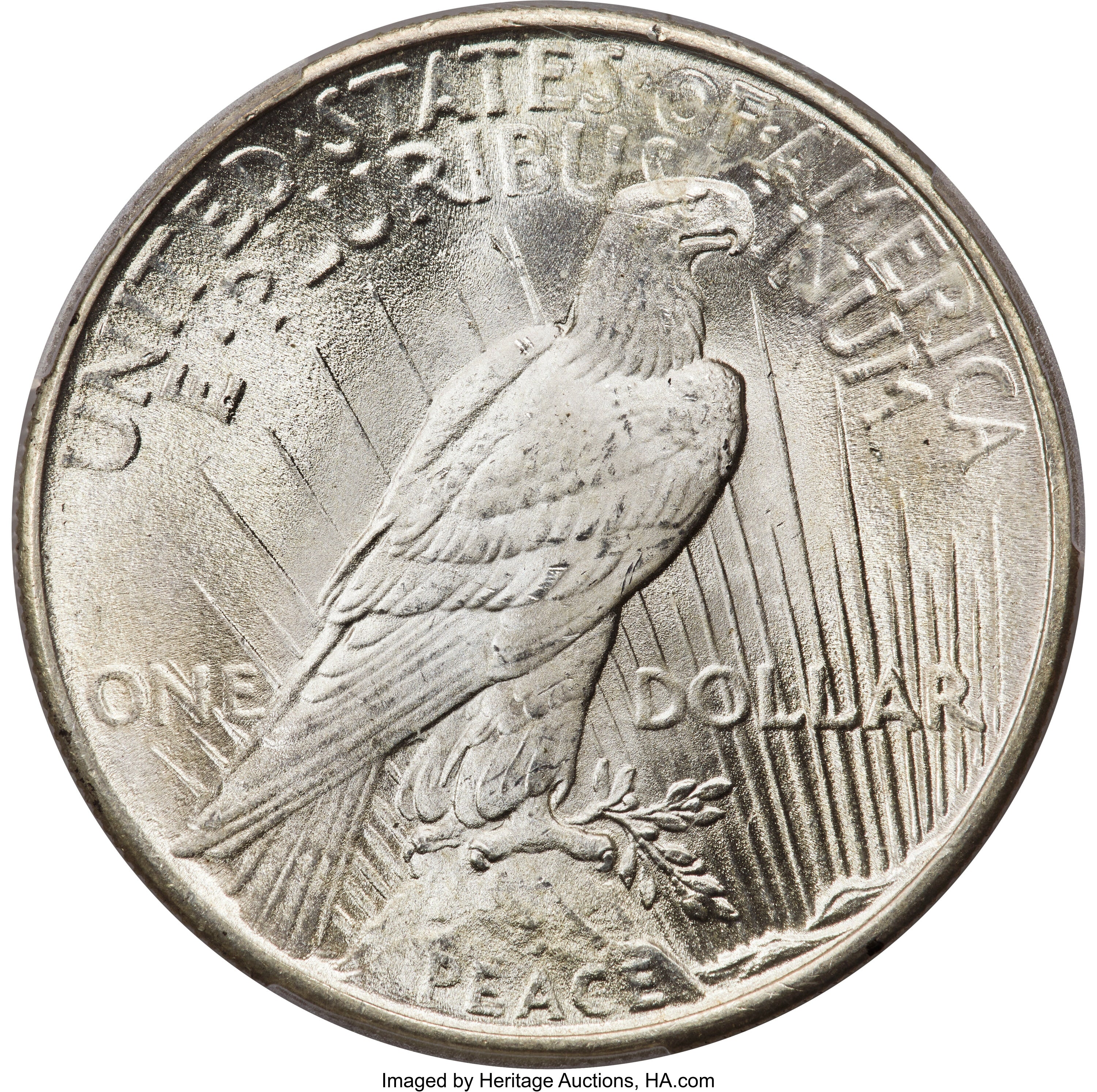 1924 Peace Dollar PCGS MS67