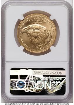 2026 Gold Eagle 1 oz FDI Jeff Garrett Red Book NGC MS70