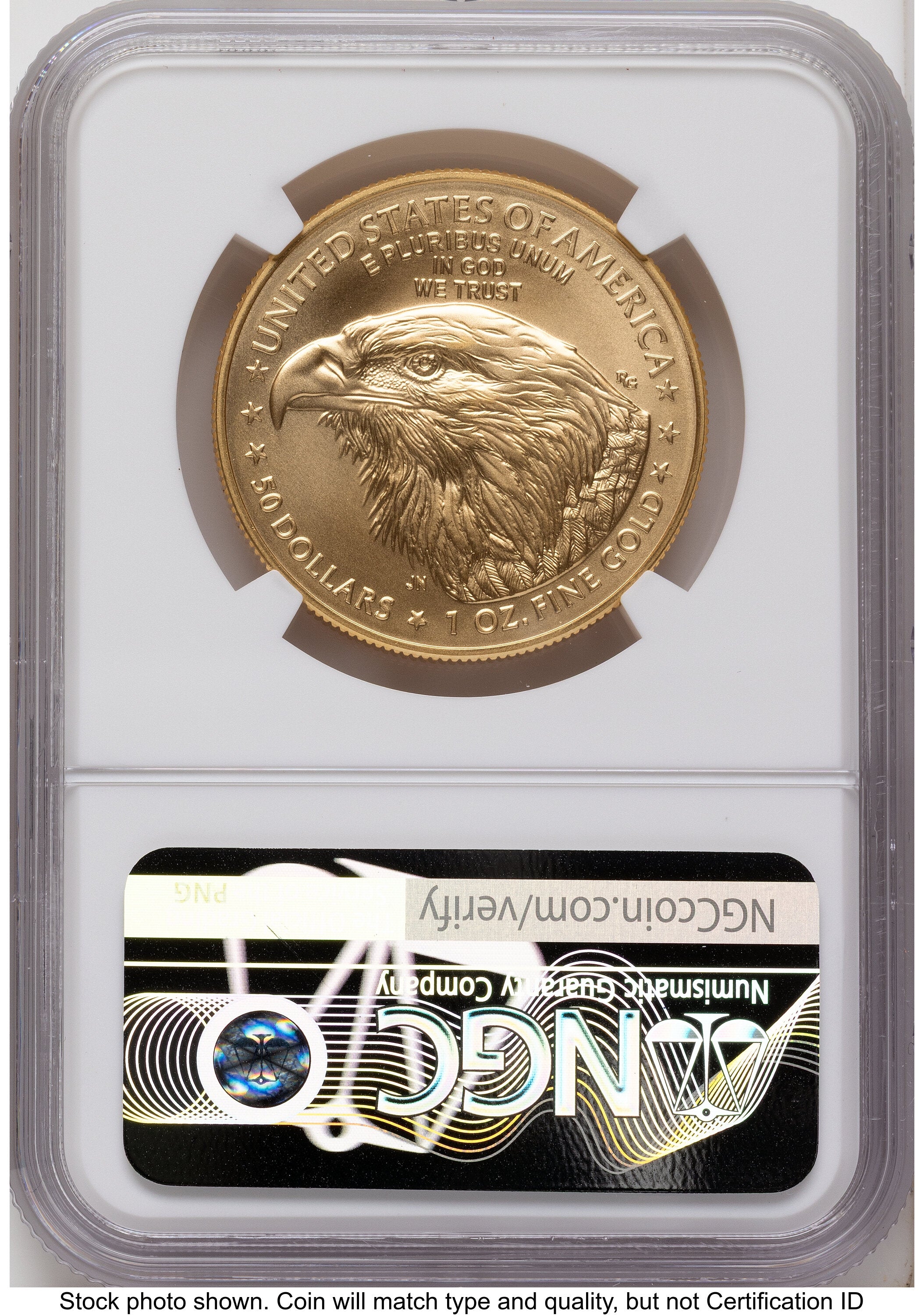 2026 Gold Eagle 1 oz FDI Jeff Garrett Red Book NGC MS70