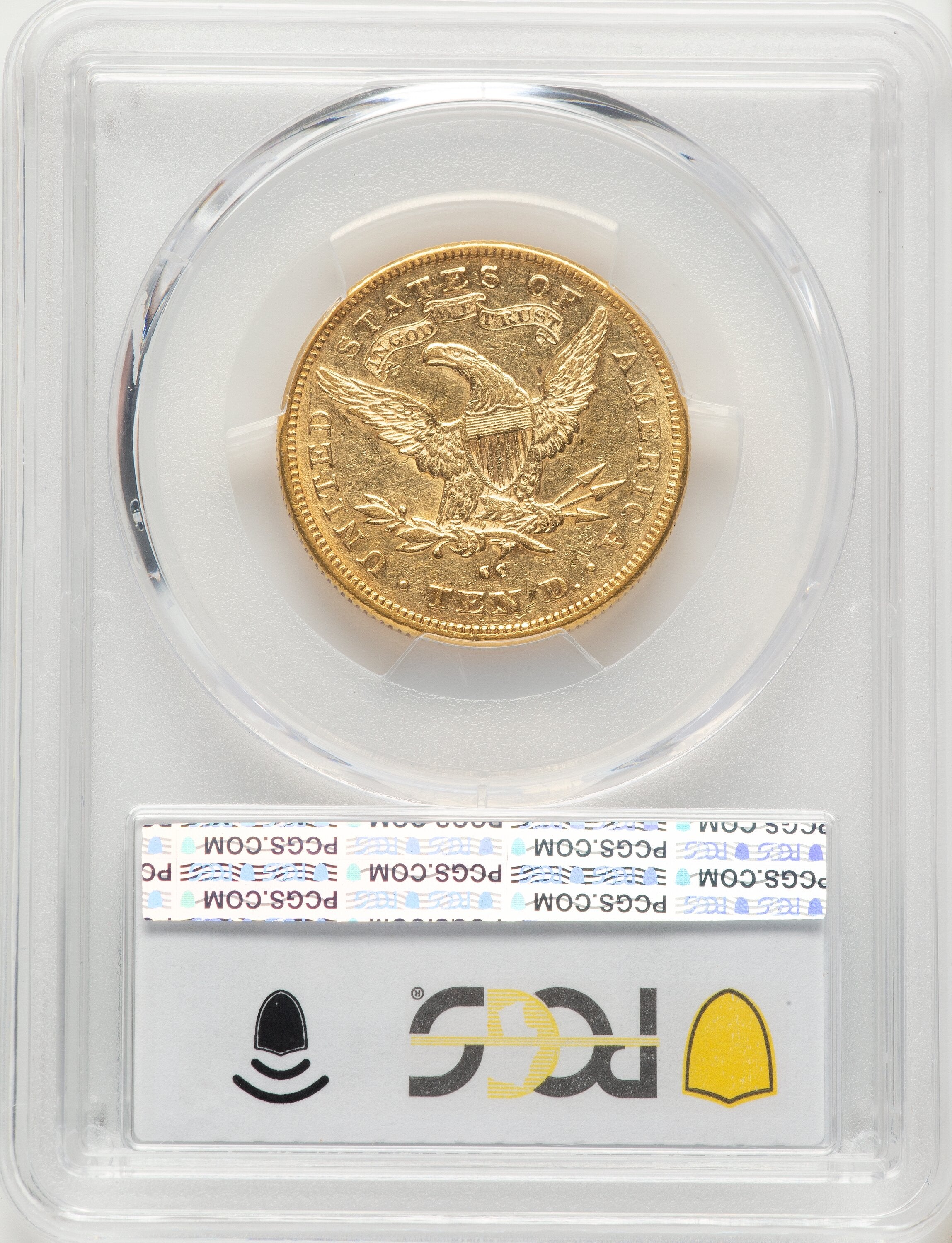 1878-CC $10 Liberty Eagle PCGS AU50