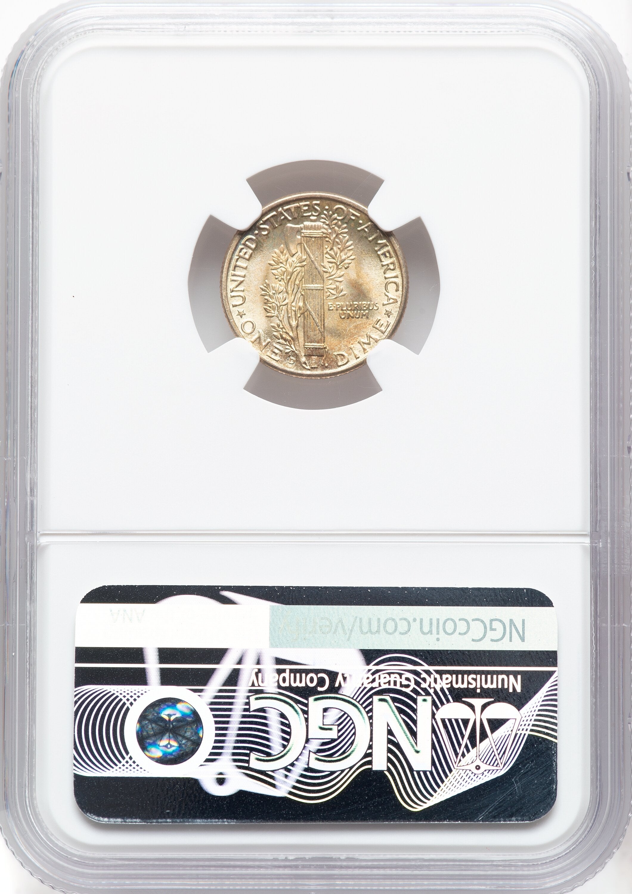 1945-D 10C FB Mercury Dime NGC MS67+