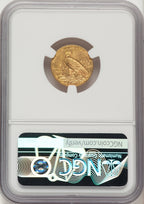 1912 $2.50 Indian Quarter Eagle NGC MS62