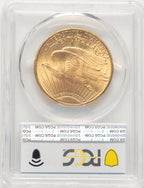 1911-S $20 Saint-Gaudens Double Eagle PCGS MS66