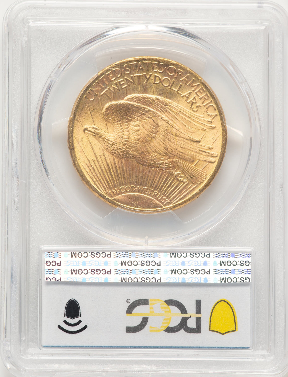 1911-S $20 Saint-Gaudens Double Eagle PCGS MS66