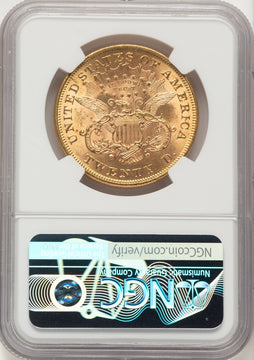 1875 $20 Liberty Double Eagle NGC MS64