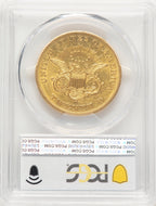 1855-O $20 Liberty Double Eagle PCGS AU53
