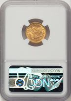 1888 $2.50 Liberty Quarter Eagle NGC MS66+