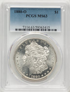 1880-O Morgan Dollar PCGS MS63
