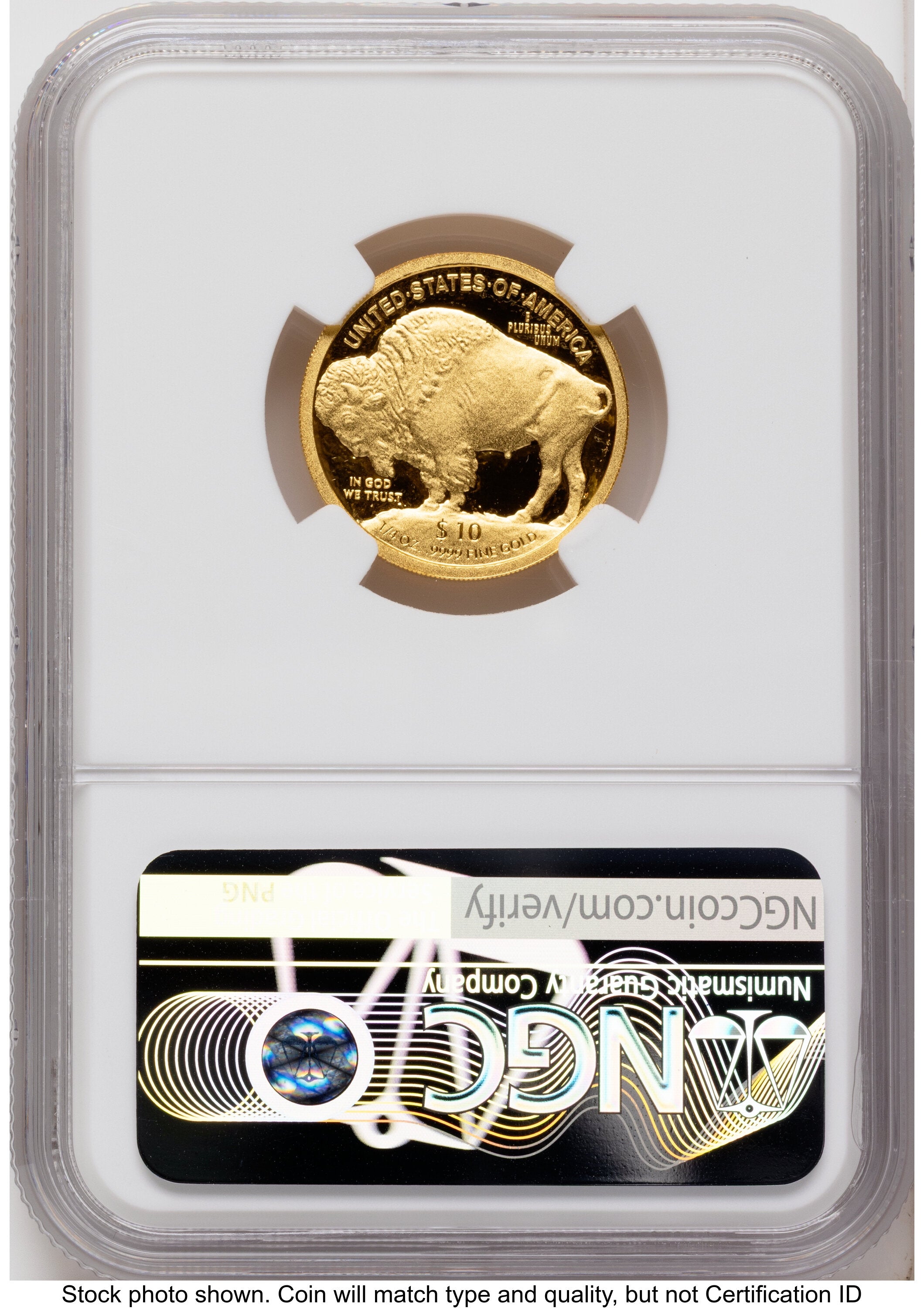 2008-W Proof Gold Buffalo 1/4 oz Red Book NGC PF70
