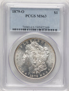 1879-O Morgan Dollar PCGS MS63
