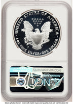 2000-P Proof Silver Eagle 1 oz Brown Label NGC PF70