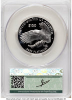2026-W Proof Platinum Eagle 1 oz First Day of Delivery Louis Palafoutas CACG PR70