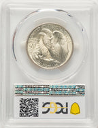 1946 50C Walking Liberty Half Dollar PCGS MS67