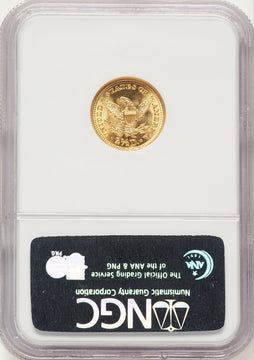 1907 $2.50 Liberty Quarter Eagle NGC MS65