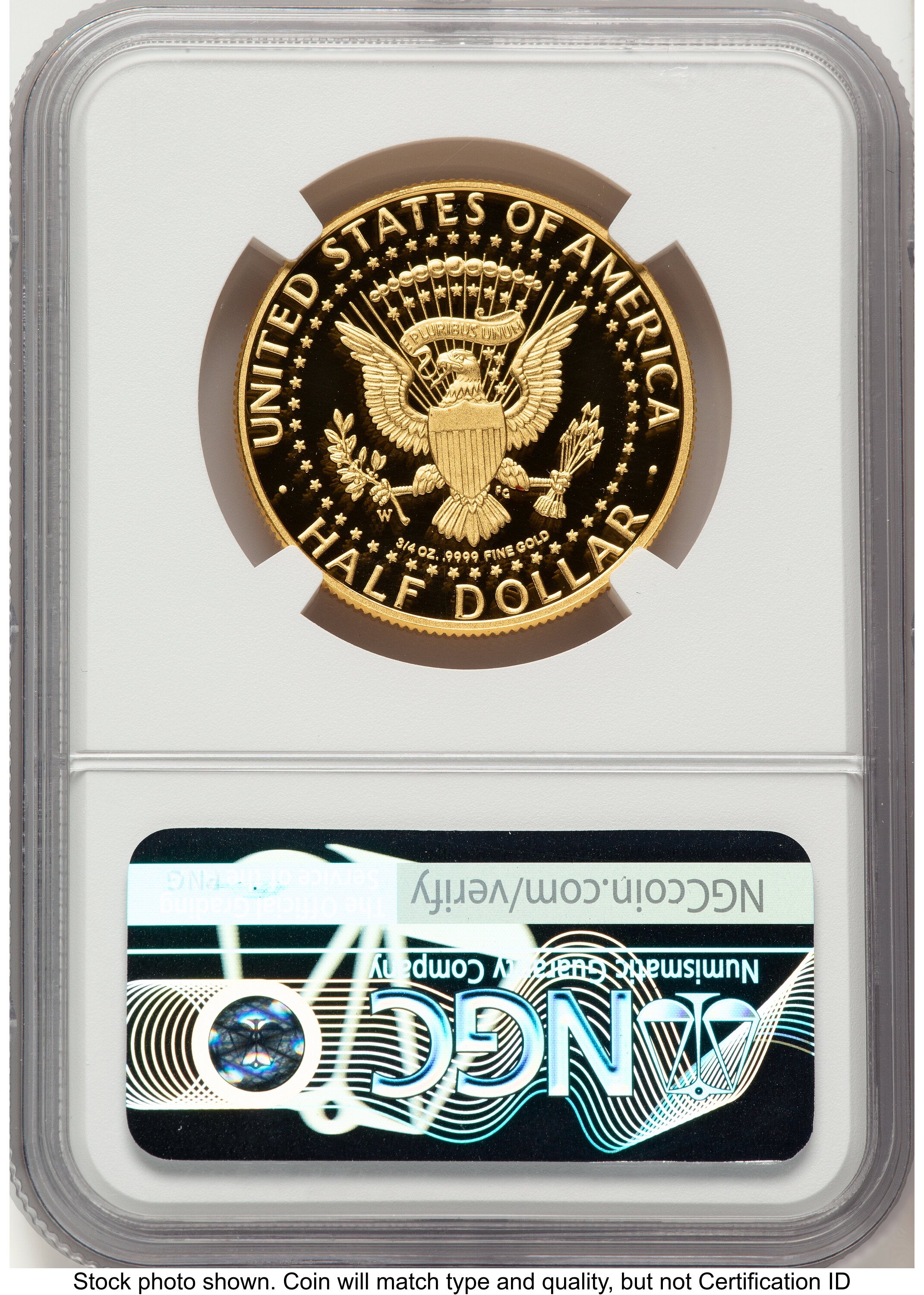 2014-W 50C Gold JFK 50th Anniversary Brown Label Proof Kennedy Half Dollar NGC PR70