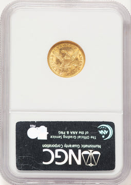1907 $2.50 Liberty Quarter Eagle NGC MS65