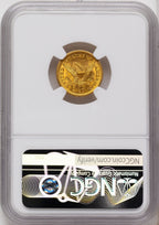 1904 $2.50 Liberty Quarter Eagle NGC MS65