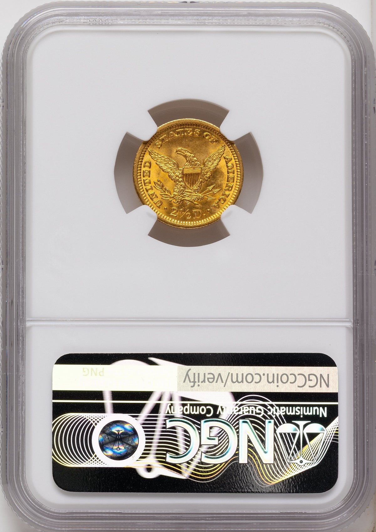 1904 $2.50 Liberty Quarter Eagle NGC MS65