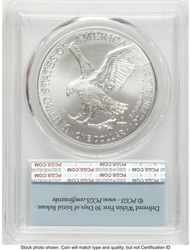2026 Silver Eagle FS Flag PCGS MS70