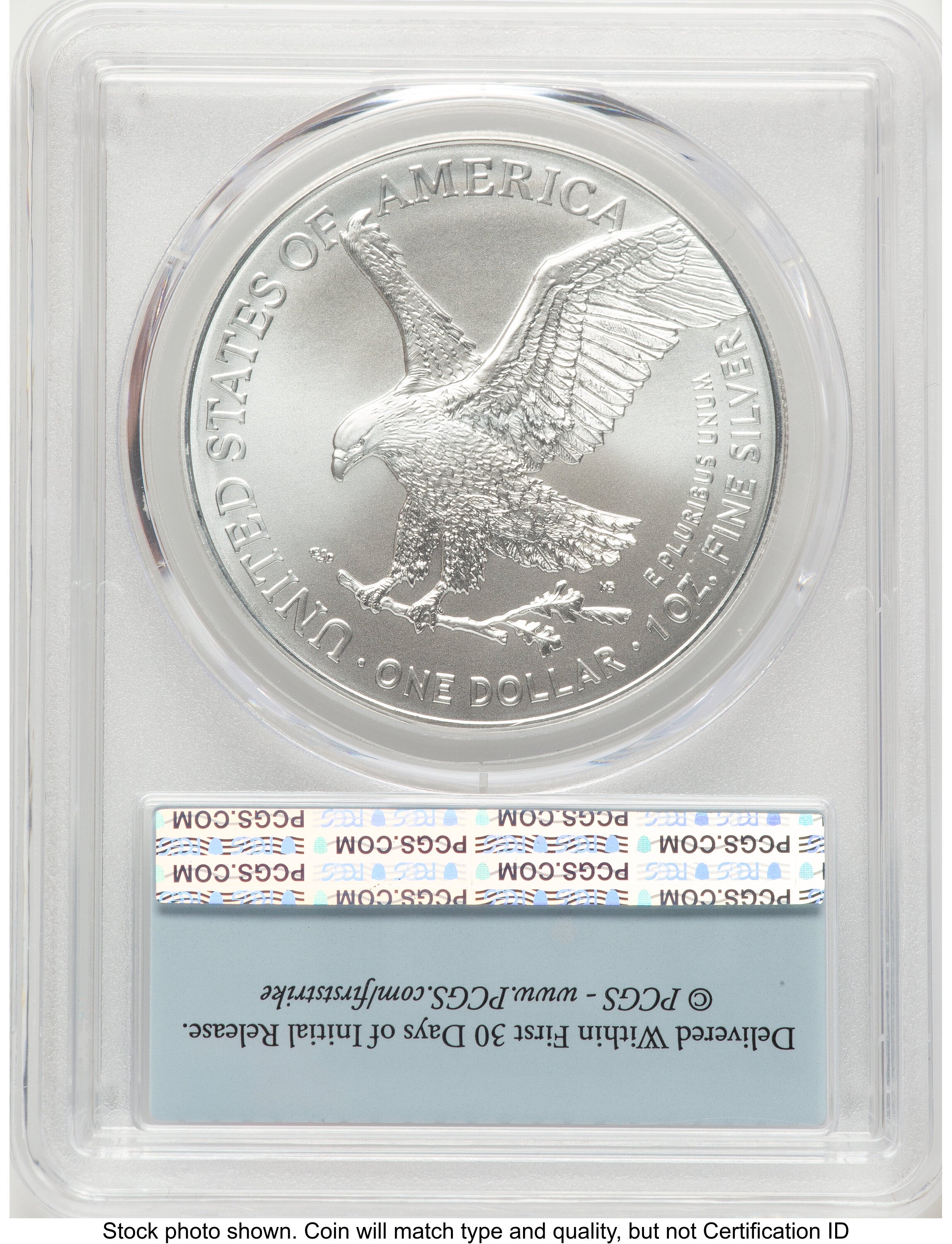 2026 Silver Eagle FS Flag PCGS MS70