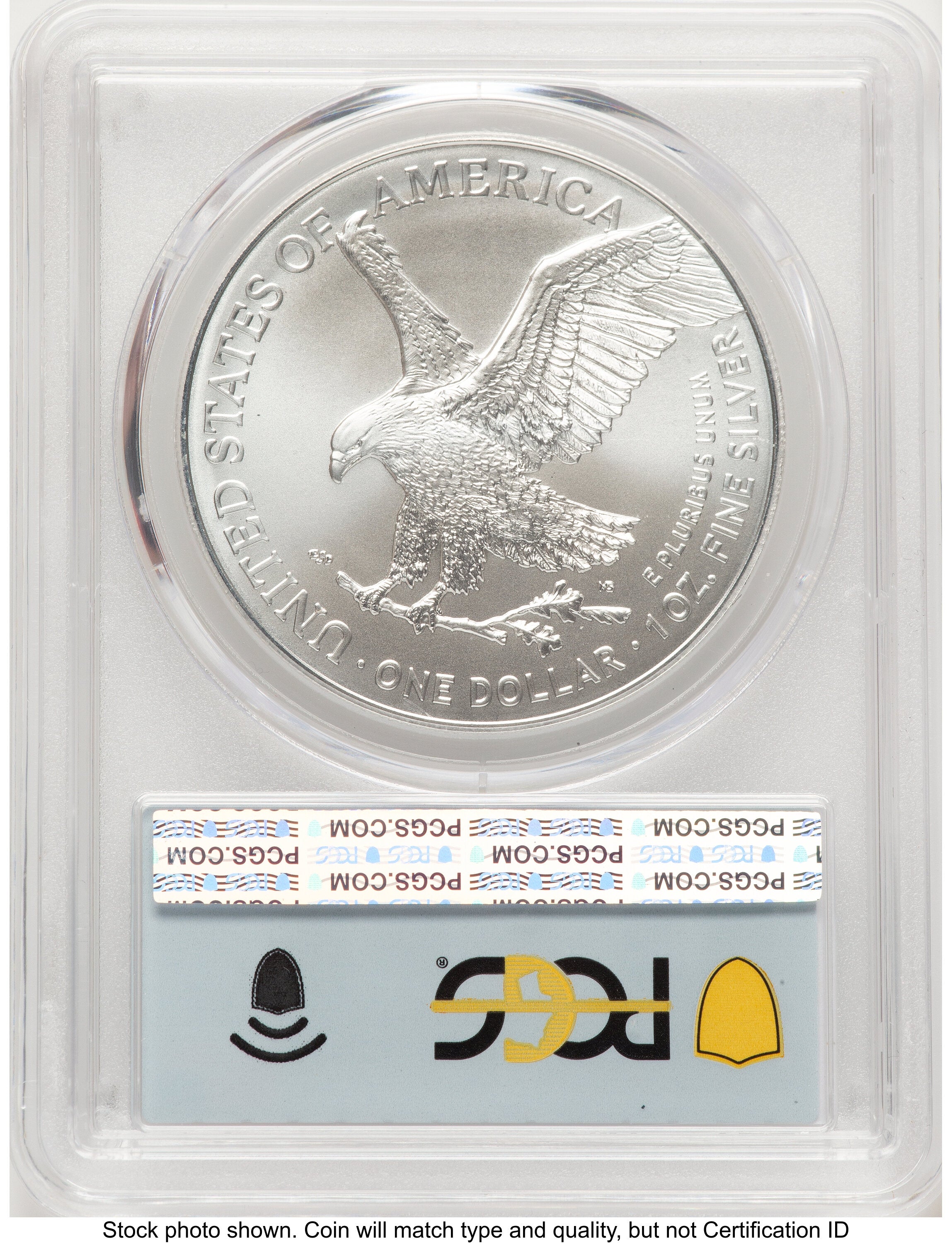 2026 Silver Eagle FDI Flag PCGS MS70