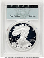 2019-W Proof Silver Eagle Congratulations Set 1 oz Premier Label PCGS PR70