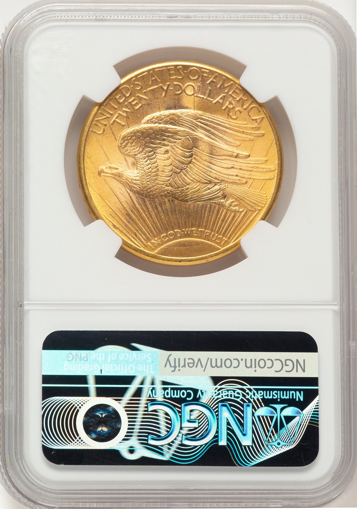 1923-D $20 Saint-Gaudens Double Eagle NGC MS65