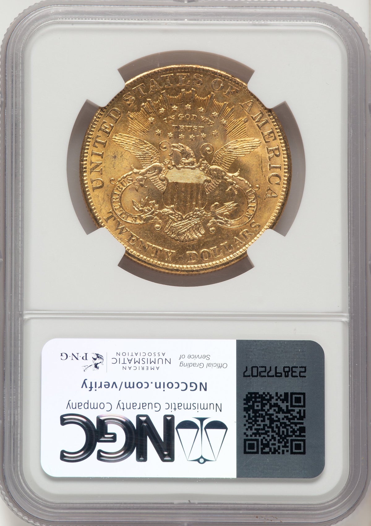 1904 $20 Liberty Liberty Double Eagle NGC MS66