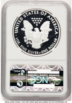 2011-W Proof Silver Eagle 1 oz Brown Label NGC PF70