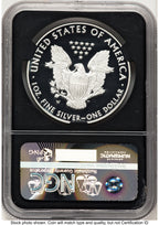 2016-W Proof Silver Eagle 1 oz FDI Mike Castle NGC PF70