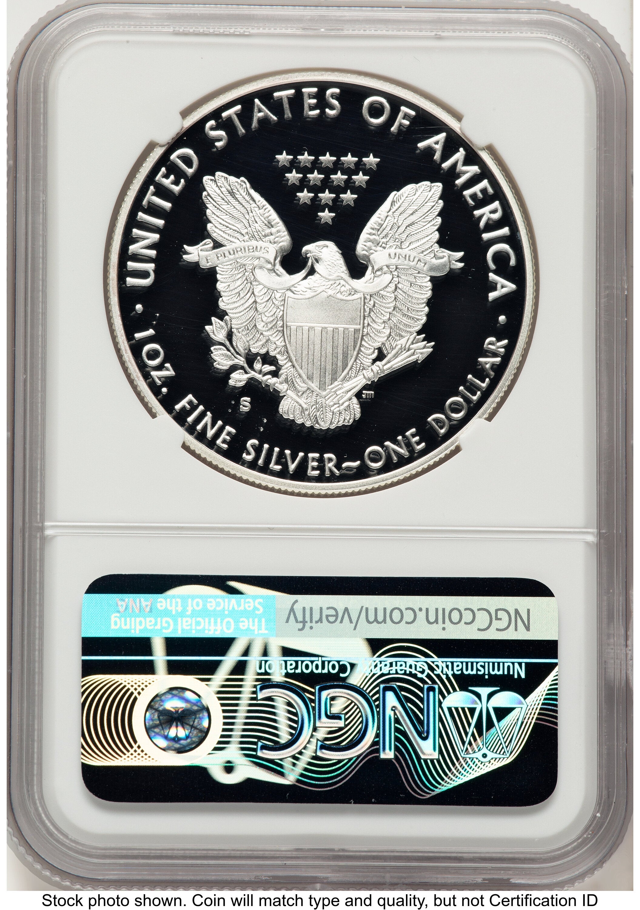 2018-S Proof Silver Eagle Limited Edition Proof Set 1 oz ER John Reagan Bust Art NGC PF70 Mercanti