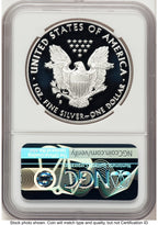 2020-S Proof Silver Eagle 1 oz FDI Mike Castle NGC PF70