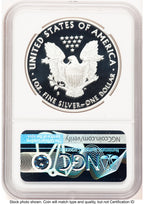 2020-S Proof Silver Eagle 1 oz FDI John NGC PF70 Mercanti